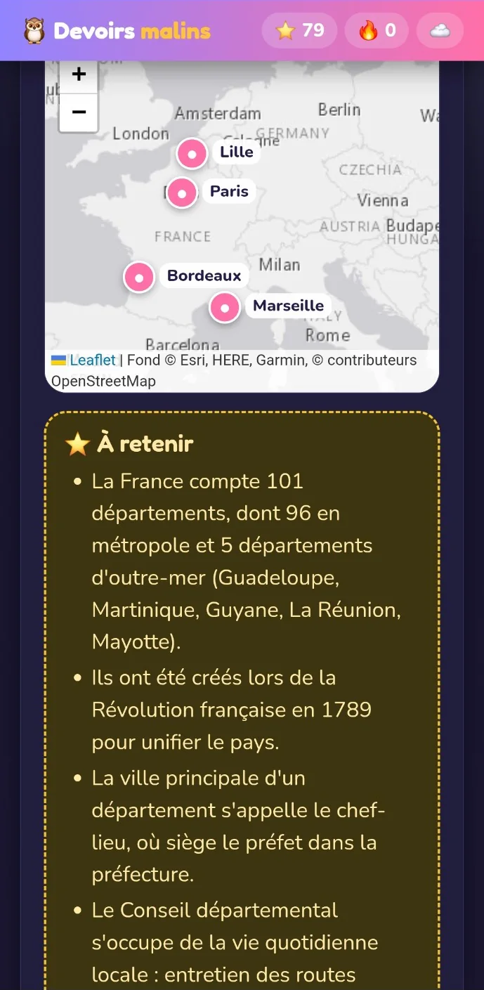 Explorer la géographie