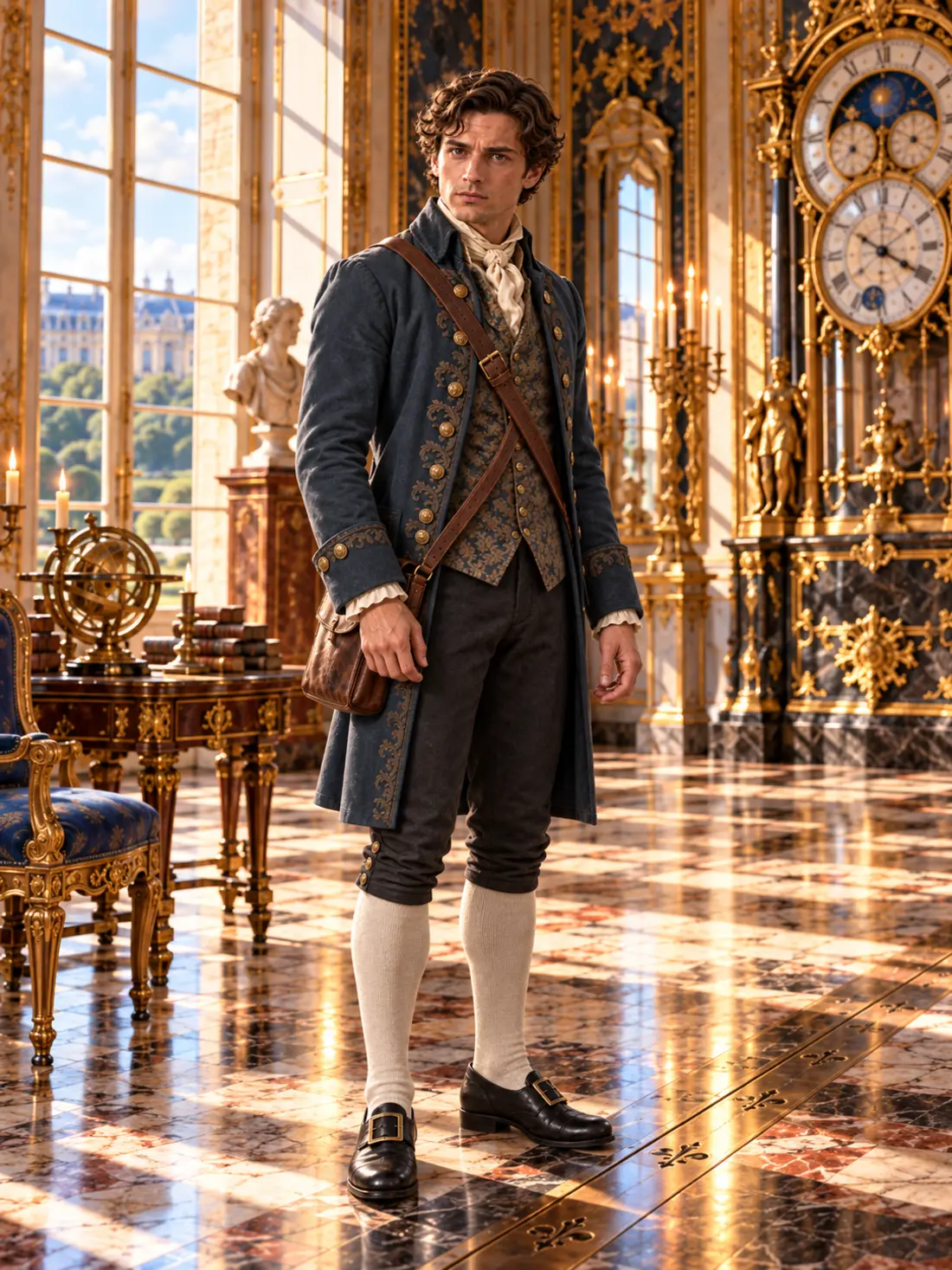 Explorer les salons de Versailles